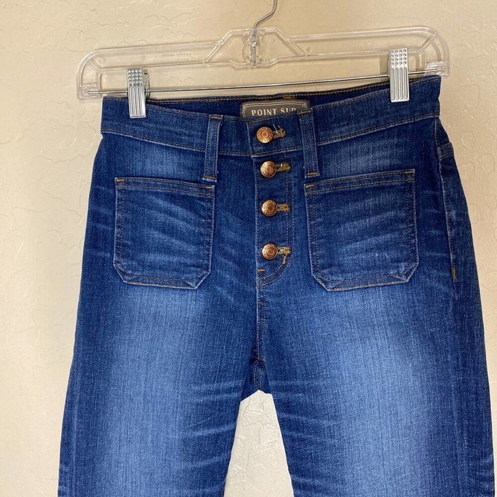 Point Sur 10” Demi boot cropped jeans - Picture 2 of 9